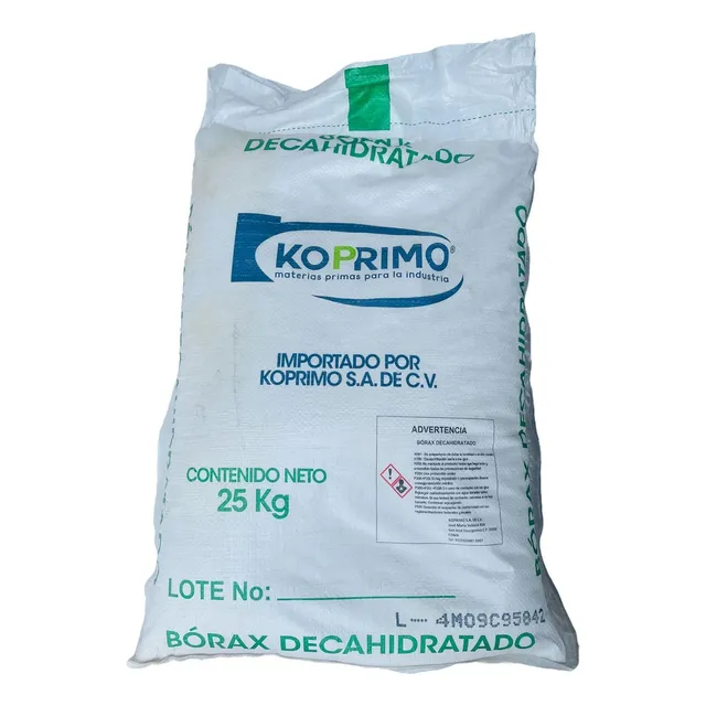 Borax Decahidratado 25 Kg