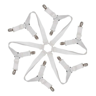 Soporte Elástico Para Sábanas, Tirantes, Abrazaderas De Soporte Elástico Para Sábanas, Tirantes, Abrazaderas De