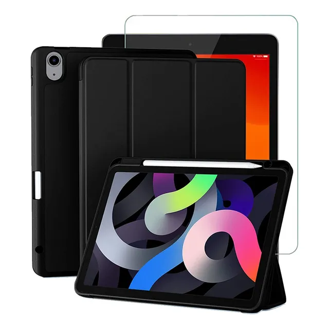 Funda Soft Tpu Reforzada Para iPad 10.9 Gen 10 + Vidrio