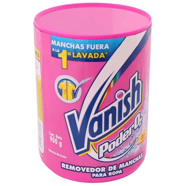 Removedor De Manchas Vanish Poder O2 Intelligence 900 Gr