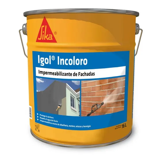 Sika Igol Incoloro Tineta 16 Lts.