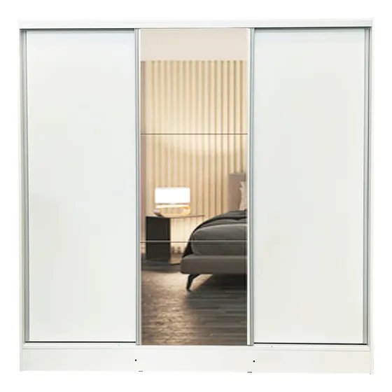 Placard Ropero Puertas Corredizas Con Espejo 2.00 X 2.00    