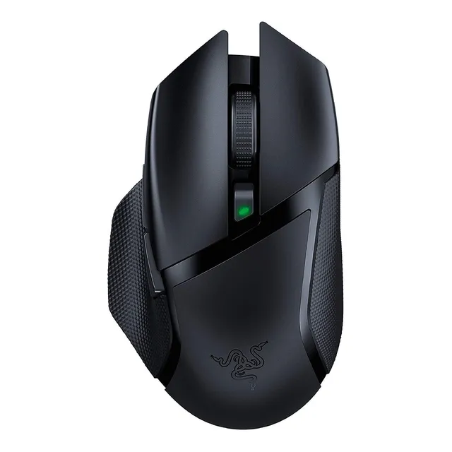 Mouse gamer de juego inalámbrico recargable Razer Basilisk X Hyperspeed negro