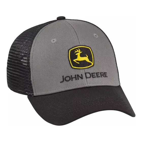 Gorro John Deere Gris Construcción