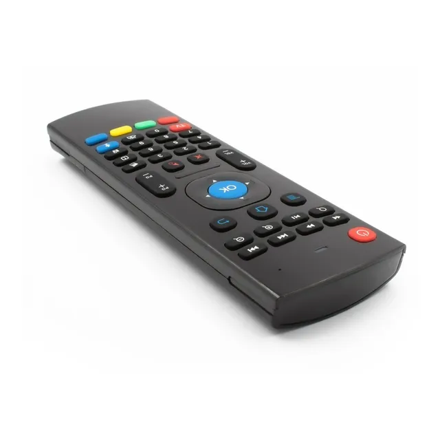 Air Mouse Con Mini Teclado Inalámbrico Y Control De Voz Ir 