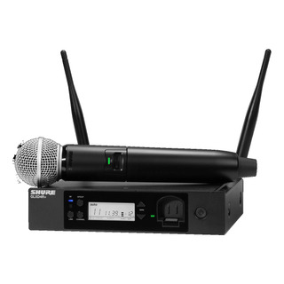 Shure Glxd24r+/sm58 Sistema Inalambrico De Mano Advance Rack Shure Glxd24r+/sm58 Sistema Inalambrico De Mano Advance Rack