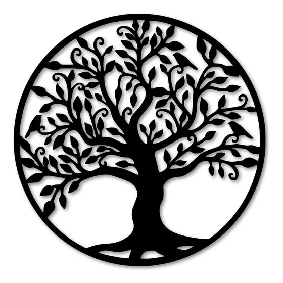 Árbol De La Vida, Cuadro De Pared Moderno Y Minimalista.