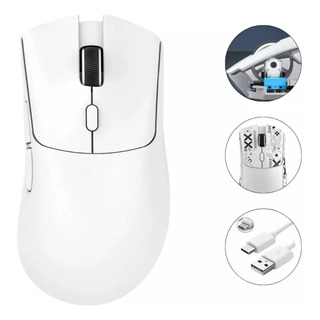 Mouse Gamer Attack Shark R1 18000 Dpi Paw3311 Modo Triplo 10 Mouse Gamer Attack Shark R1 18000 Dpi Paw3311 Modo Triplo 10
