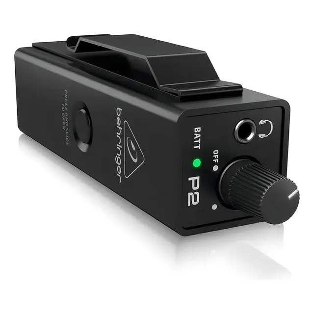 Behringer P2 Sistema De Monitoreo Personal Color Negro Color de la luz Verde oscuro