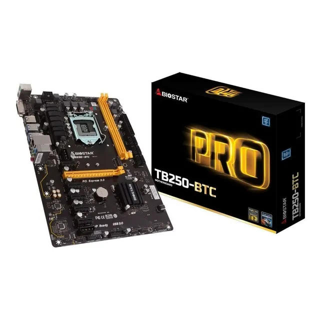 Placa Base Biostar 198118 Tb250-btc Core I7 / I5 / I3 Lga115