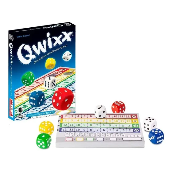 Qwixx Juego De Mesa Simple Y Genial Fractal