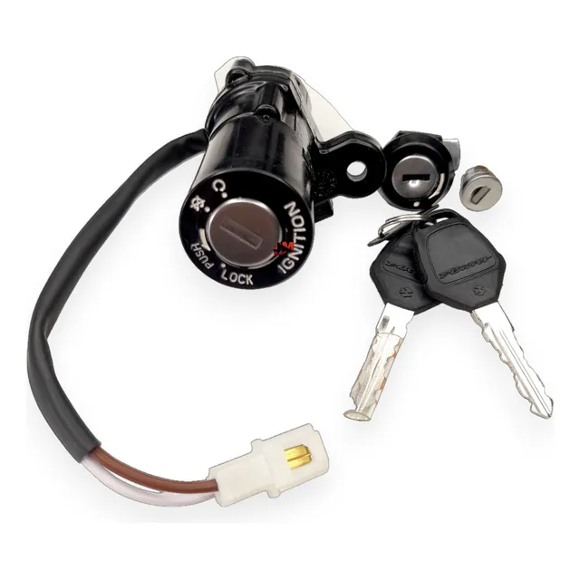 Kit Switch Encendido + Seguro Discover 100 /m /150 St Bajaj