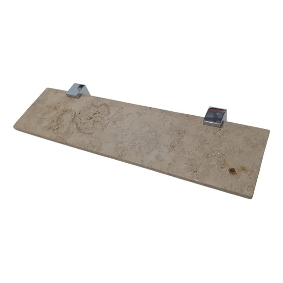 Estante Repisa Ducha Baño Marmol Beige Botticino