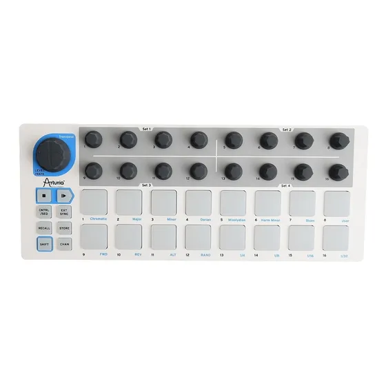 Controlador Arturia Beatstep Midi Usb Sampler 16 Pads Loja !