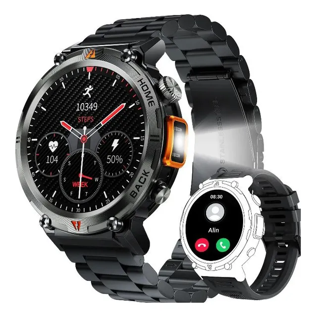 Reloj Inteligente Eigiis Ke3 Smart Watch Militar Ip68