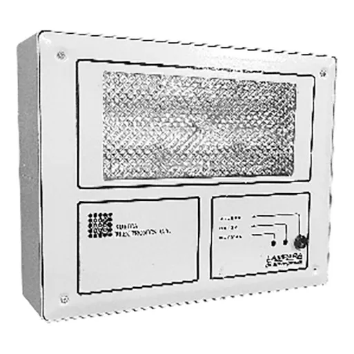 Frente De Lampara Emergencia 2x9 F Ultra Para Empotrar
