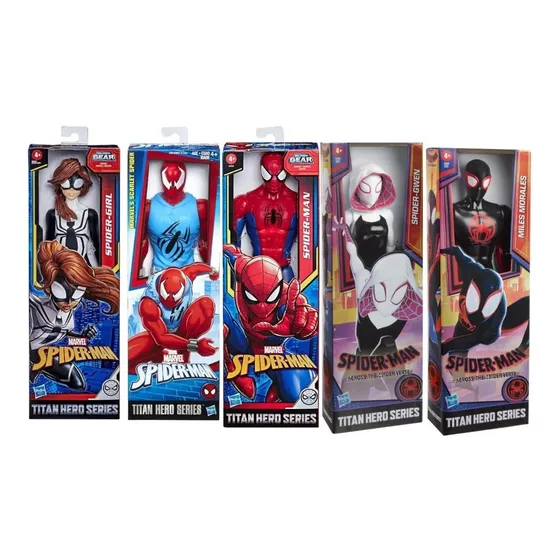 Figura Spiderman 30 Cm Hasbro Original / Updown
