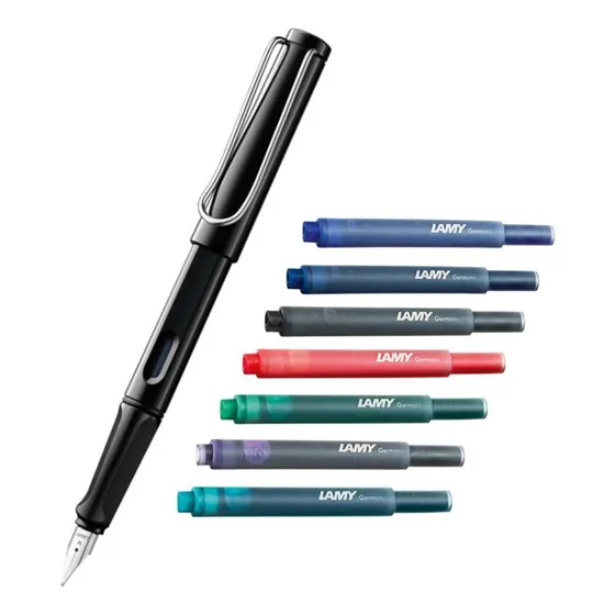 Pluma Lamy Safari  M  Pack 7 Colores Store214