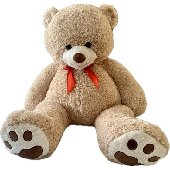 Oso De Peluche Gigante Enorme Muy Grande 1,40 En L Rosa Beig