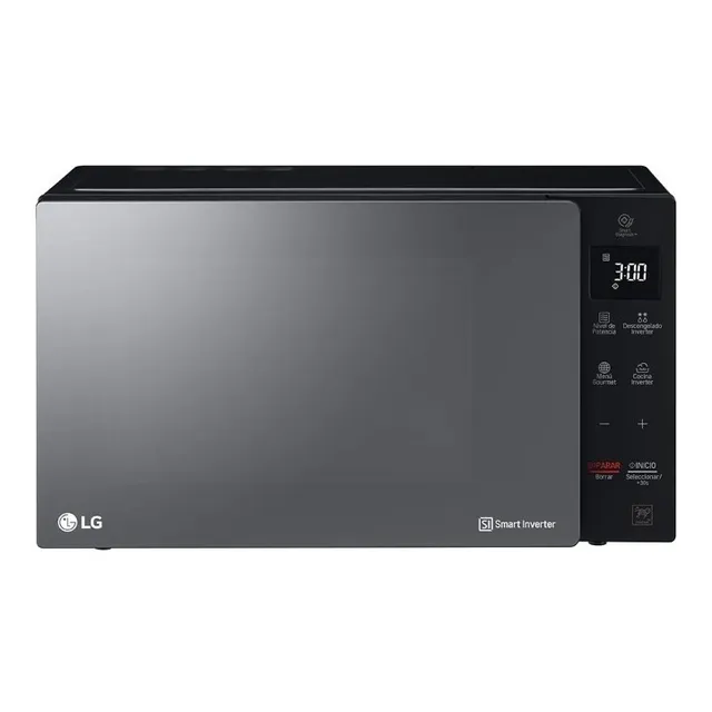 Horno De Microondas LG NeoChef MS1536GIR Inverter Negro Espejo 42L 120V