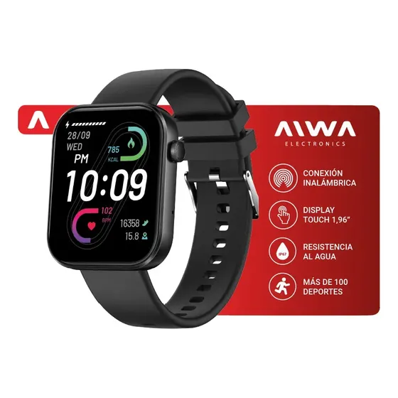 Smartwatch Aiwa Bluetooth 5.4 Con App Da Fit