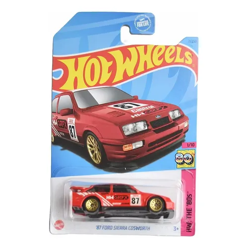 ホットウィール　スーパートレジャーハント　FORD SIERRA Hot Wheels Ford Sierra Cosworth Super Treasure Hunt Lote E