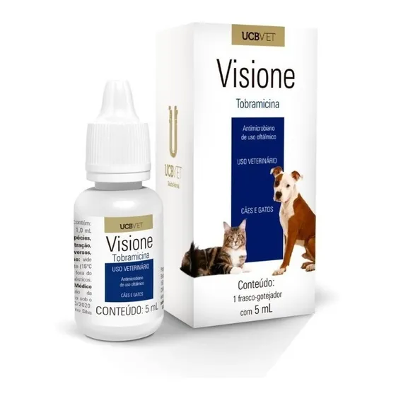 Colírio Visione Tobramicina Ucbvet 5ml