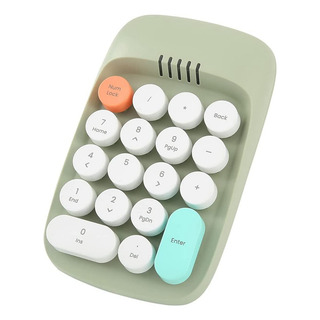 Teclado Numérico Sem Fio, Teclado RetrÎ De Måquina De Escrev Teclado Numérico Sem Fio, Teclado RetrÎ De Måquina De Escrev