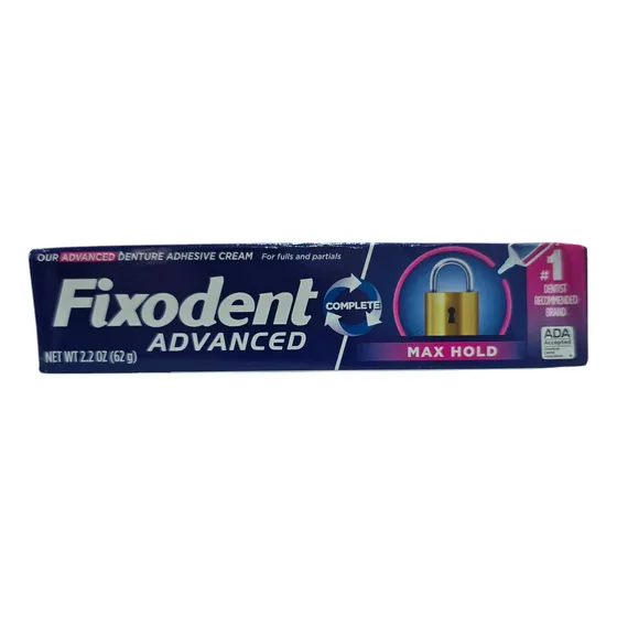 Fixodent Advanced Kit 62 Ml Pegamento Prótesis Original