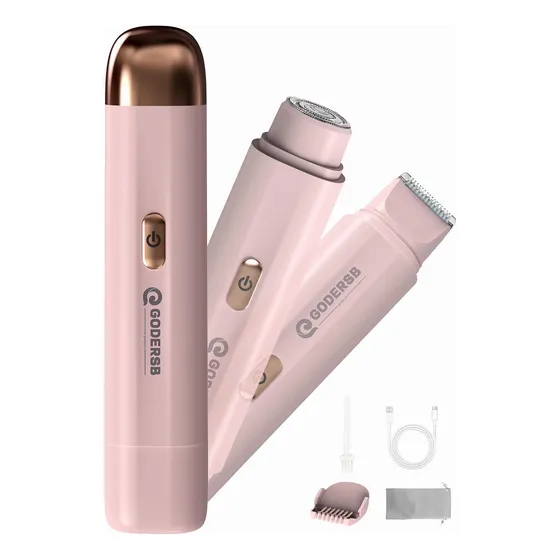 Afeitadora Eléctrica Recargable Facial Y Corporal Para Mujer