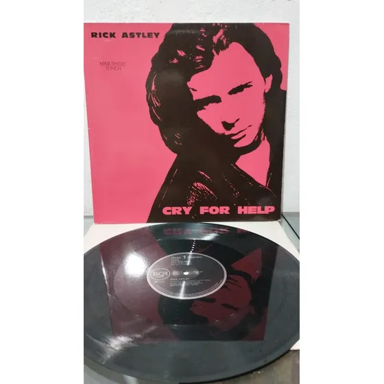 Lp Rick Astley  Cry For Help ( 12 Single )