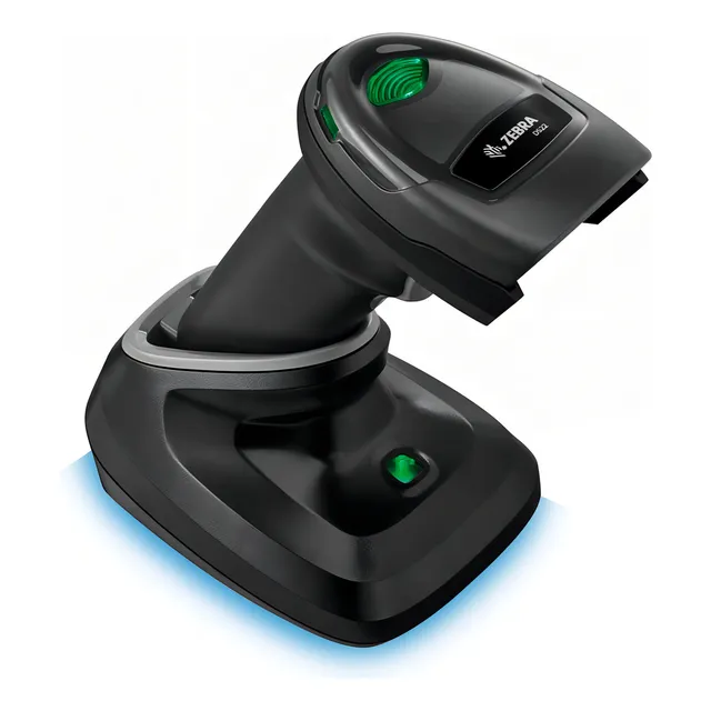 Lector inalámbrico Zebra DS2278 Imager Qrcode 1d y 2d, color negro, cable USB tipo conector