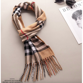 Cachecol Lenço Xadrez Echarpe Estilo Feminino Masculina Cachecol Lenço Xadrez Echarpe Estilo Feminino Masculina