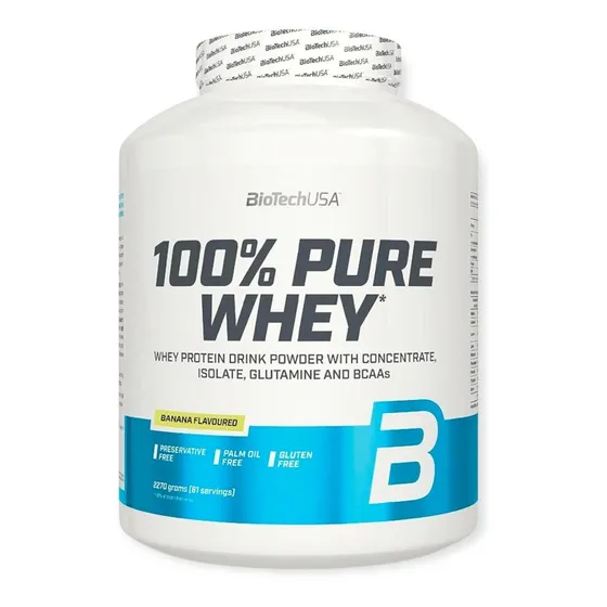 100% Pure Whey 5lib - Biotech Usa - Banana