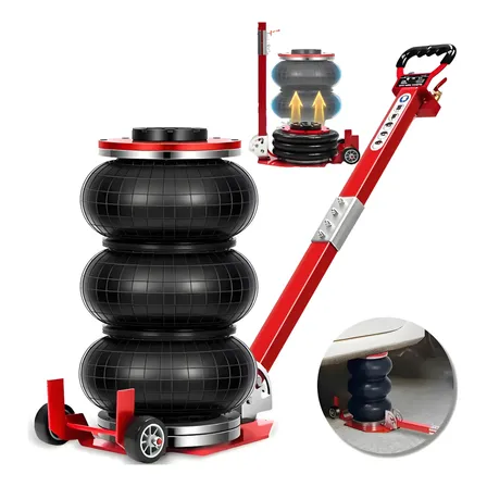 Macaco Automotivo Bolsa Ar Pneumático Sanfonado 3 Ton Automo
