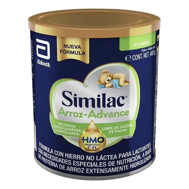 Similac Arroz - Advance 0 A 12 Meses Lata 400 G