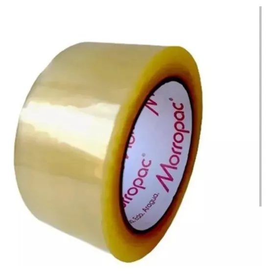Tirro Cinta Embalar Morropac Letras Rojas 90mts Caja 36 Roll