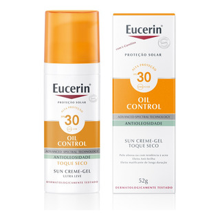 Eucerin Sun Creme Gel Facial Oil Control Fps 30 50ml Eucerin Sun Creme Gel Facial Oil Control Fps 30 50ml