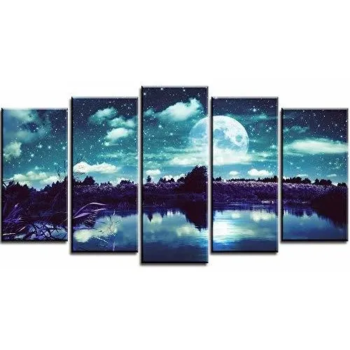 Zomnai Minimalist Wall Art Boho Abstract Large T542g