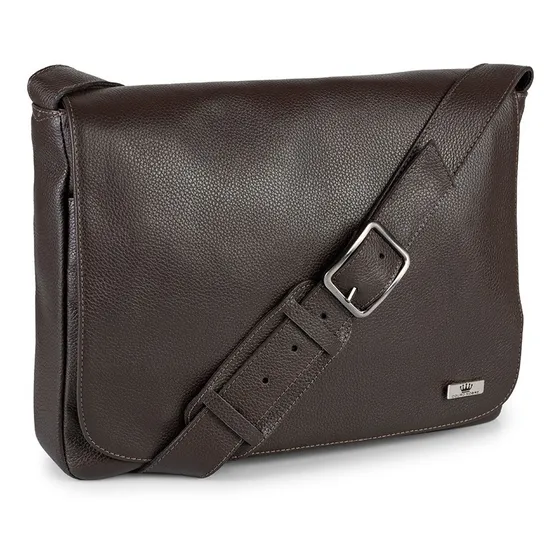 Pasta Bolsa Carteiro Couro 100%legítimo Notebook Tablet iPod