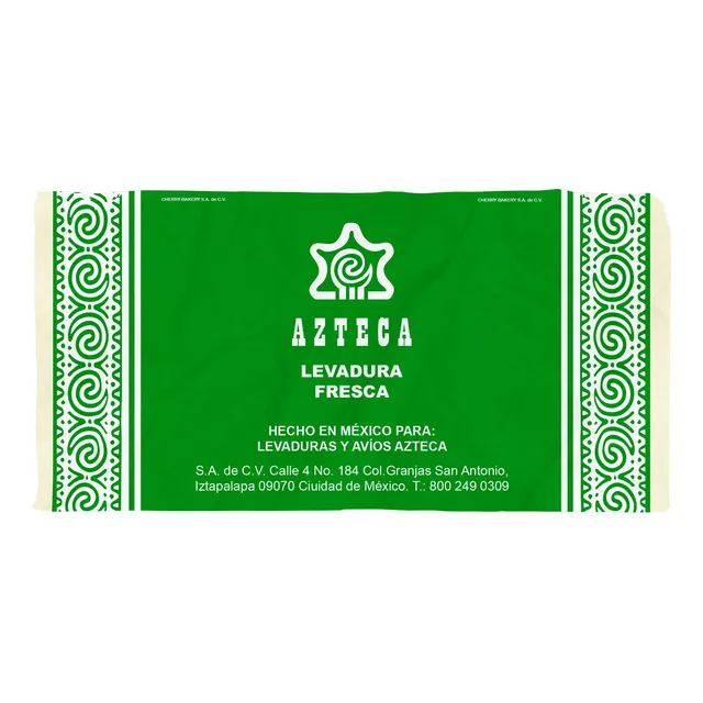 Levadura Fresca Azteca 400 Gr 1 Pieza
