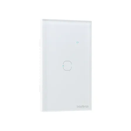 Interruptor Touch Inteligente 1 Tecla Eiw 1001 Intelbras Branco 127/220v
