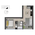 1 dormitorio  |  1 baño