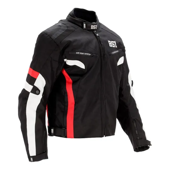 Campera Moto Bs1 09 Impermeable Con Protecciones Touring