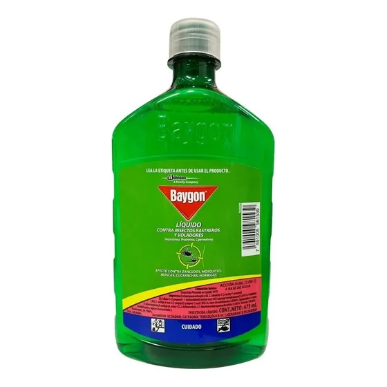 Insecticida Baygon 475 Ml Liquido Rastreros Y Voladores