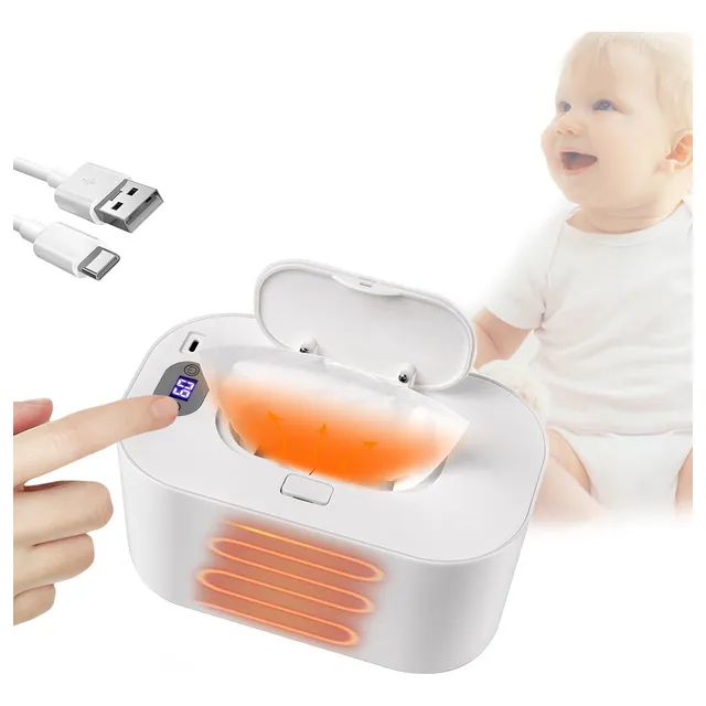 Calentador De Toallitas Húmedas Led Termostato Para Bebés