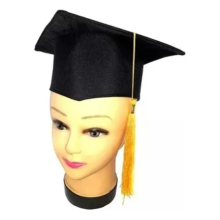 Birrete Para Graduación Gorro Adultos Colores Escuelas
