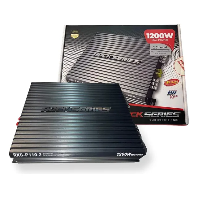 Amplificador Rock Series 02 Canales - 1200 W - Rks-p110.2