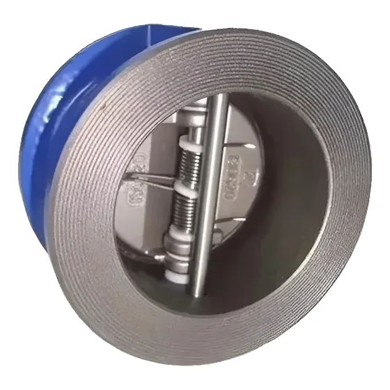 Válvula De Retenção 6 Polegada Dupla Portinhola Aço Inox 304