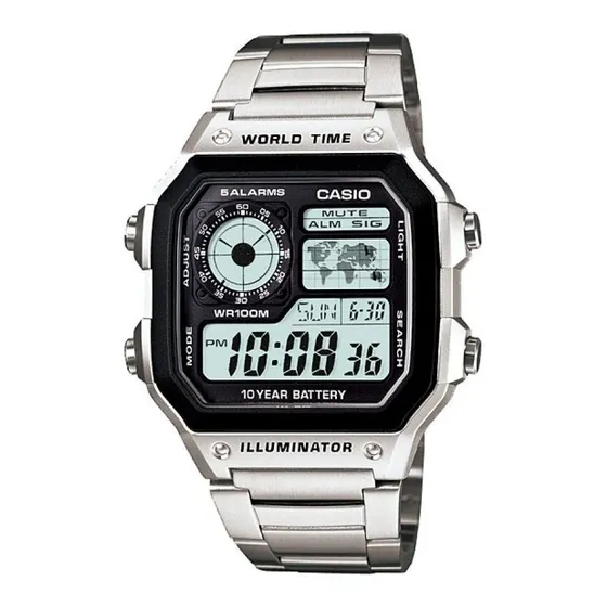 Reloj Casio Ae1200whd-1avdf Cuarzo Hombre